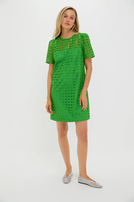 Green Cane Lace Janelle Dress