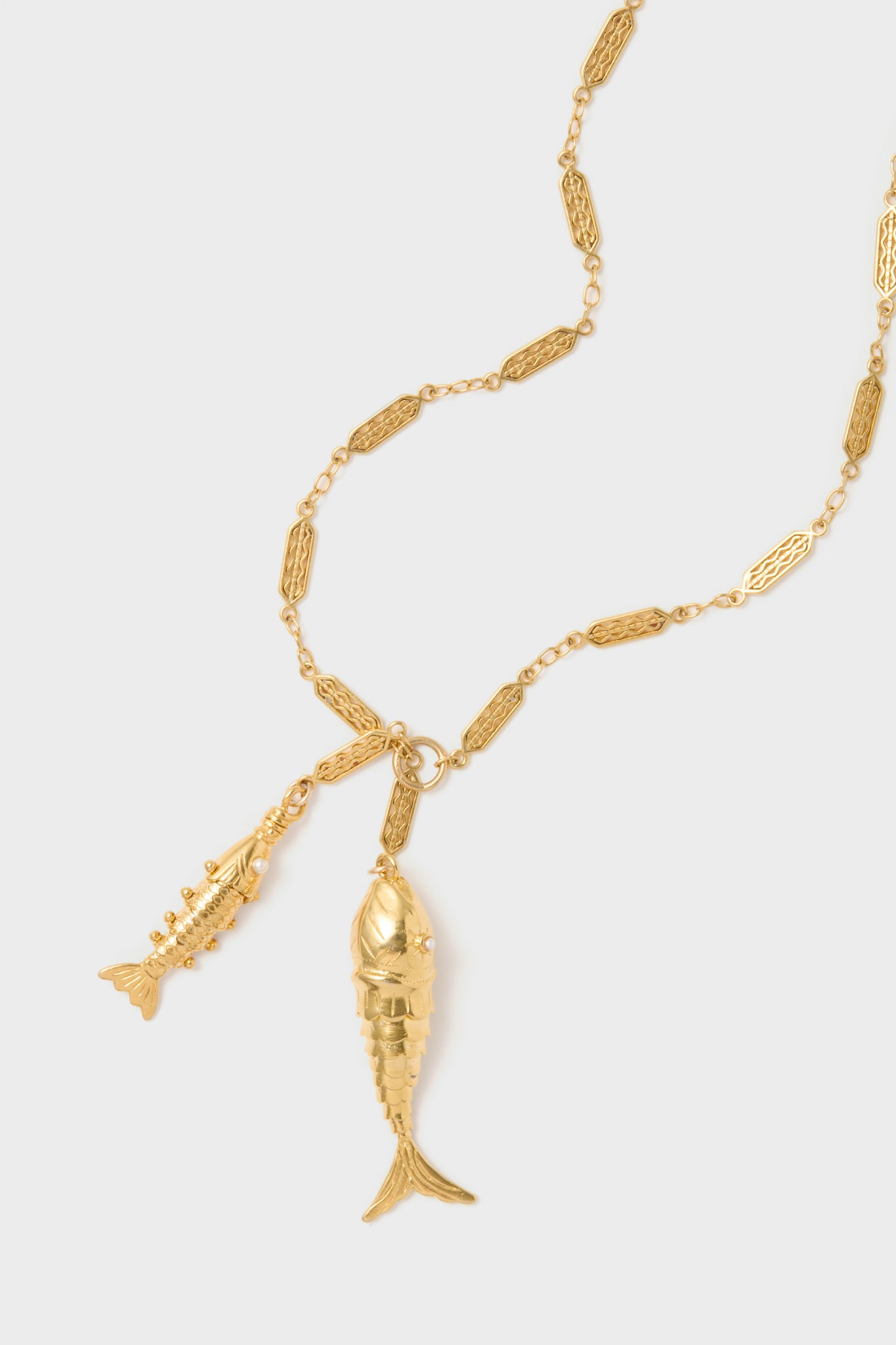 Gold Great Point Necklace