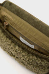 Green Sherpa Crossbody