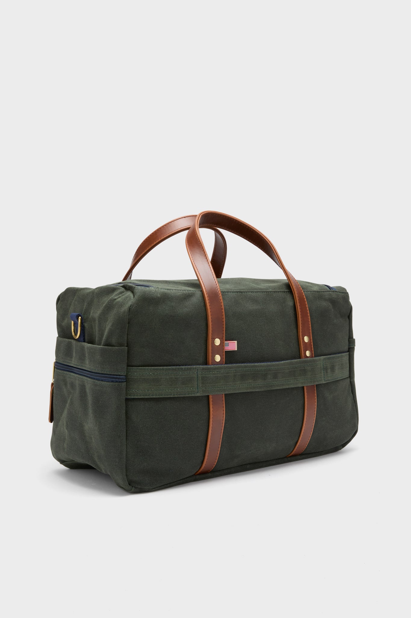 Hunter Green Waxed Canvas Heritage Commuter Duffel | Hudson Sutler