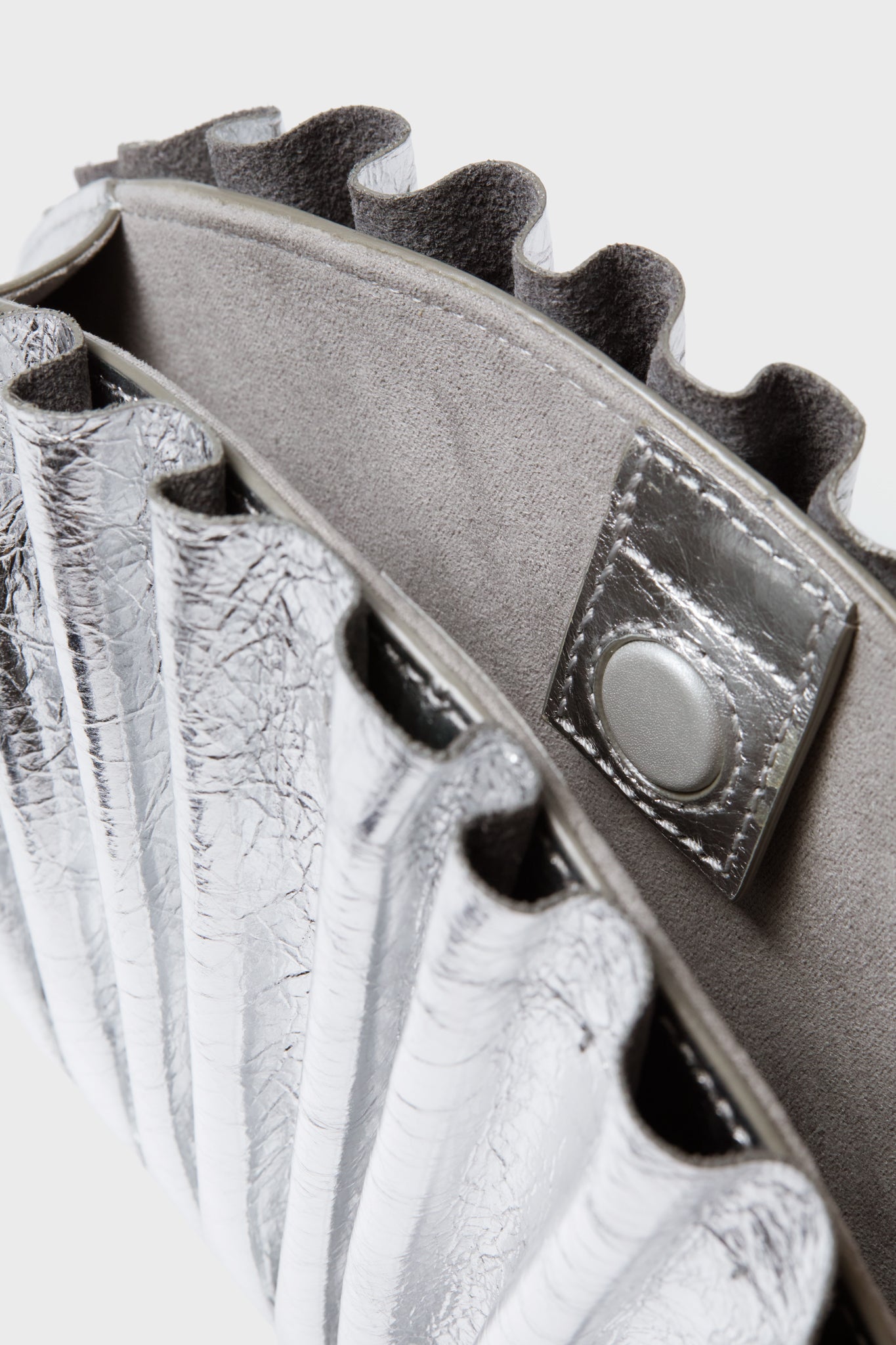 Silver Nala Mini Clutch