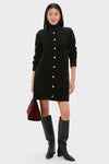 Black Knit Jaq Mini Dress