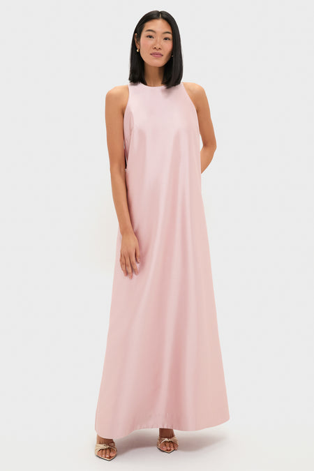 Light Pink Dupioni Portia Gown