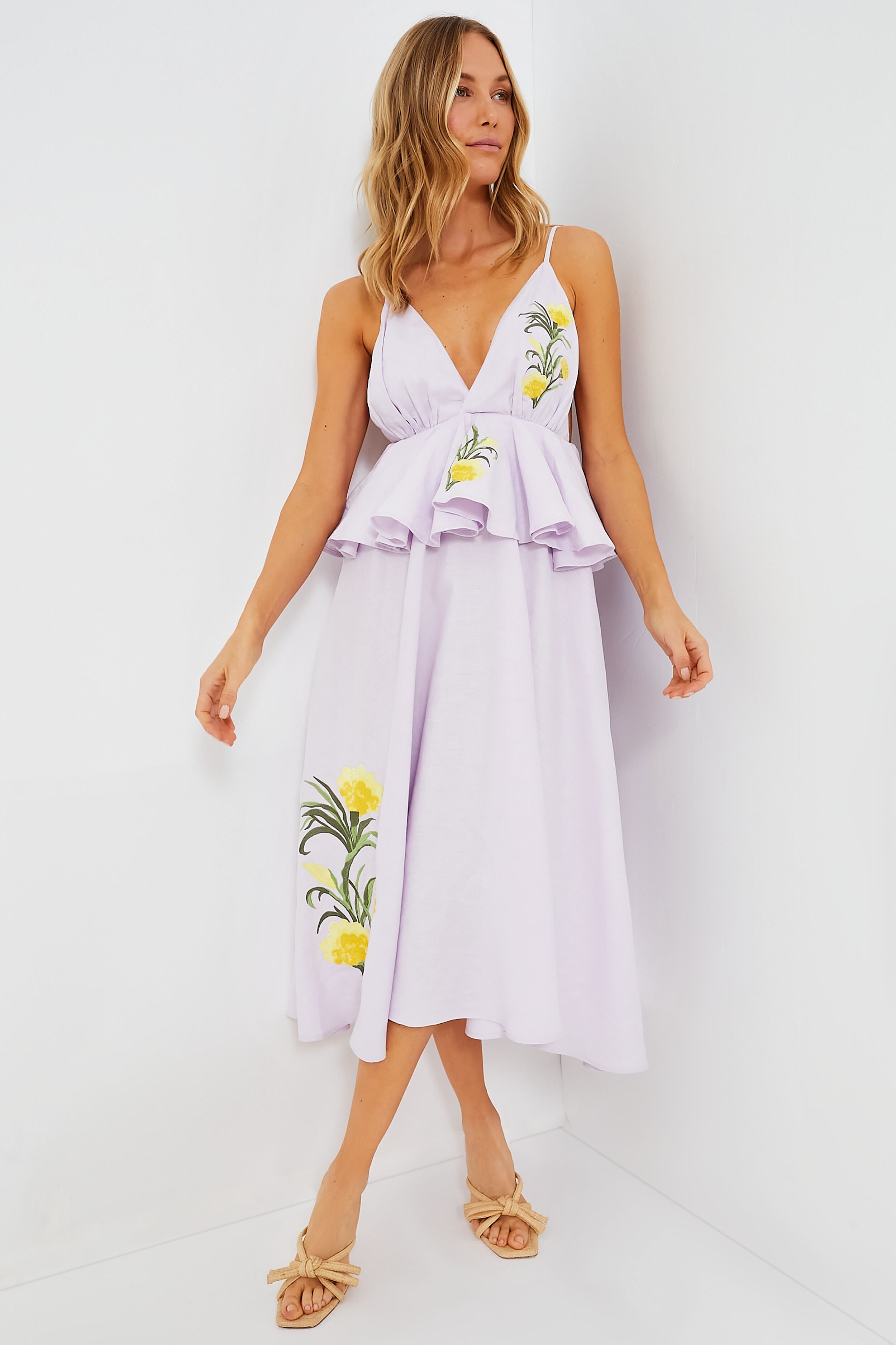 Lilac Greek Dress