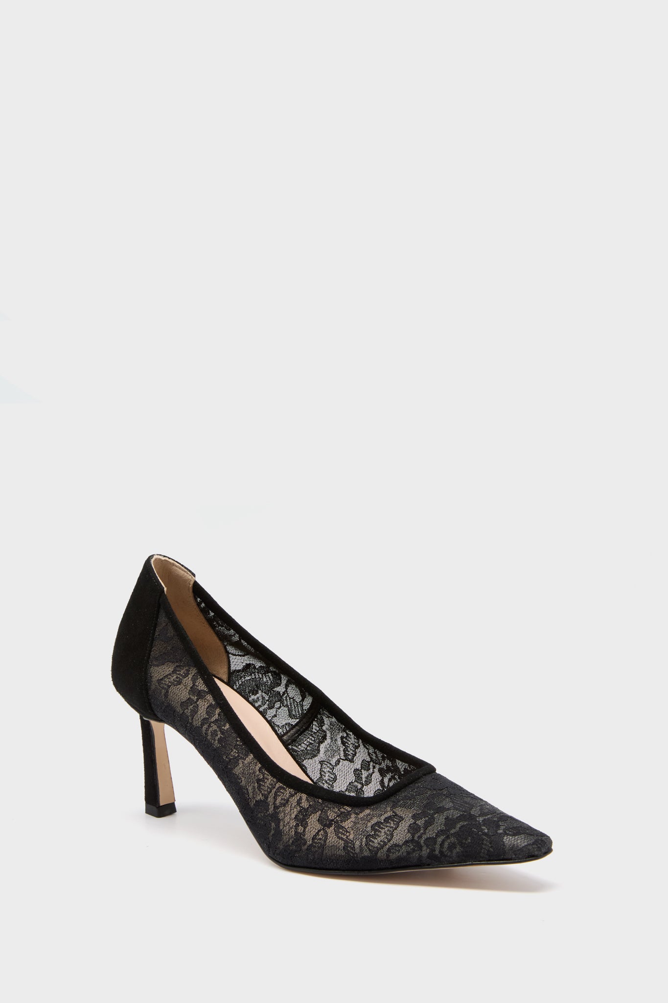 Black Lace Ilana Heels Tuckernuck Shoes