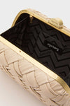 Natural Haven Woven Clutch