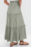 Green Stripe Prado Skirt
