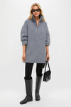Heather Gray Chunky Knit Luke Sweater