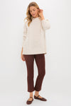 Ivory Galway Fisherman Sweater