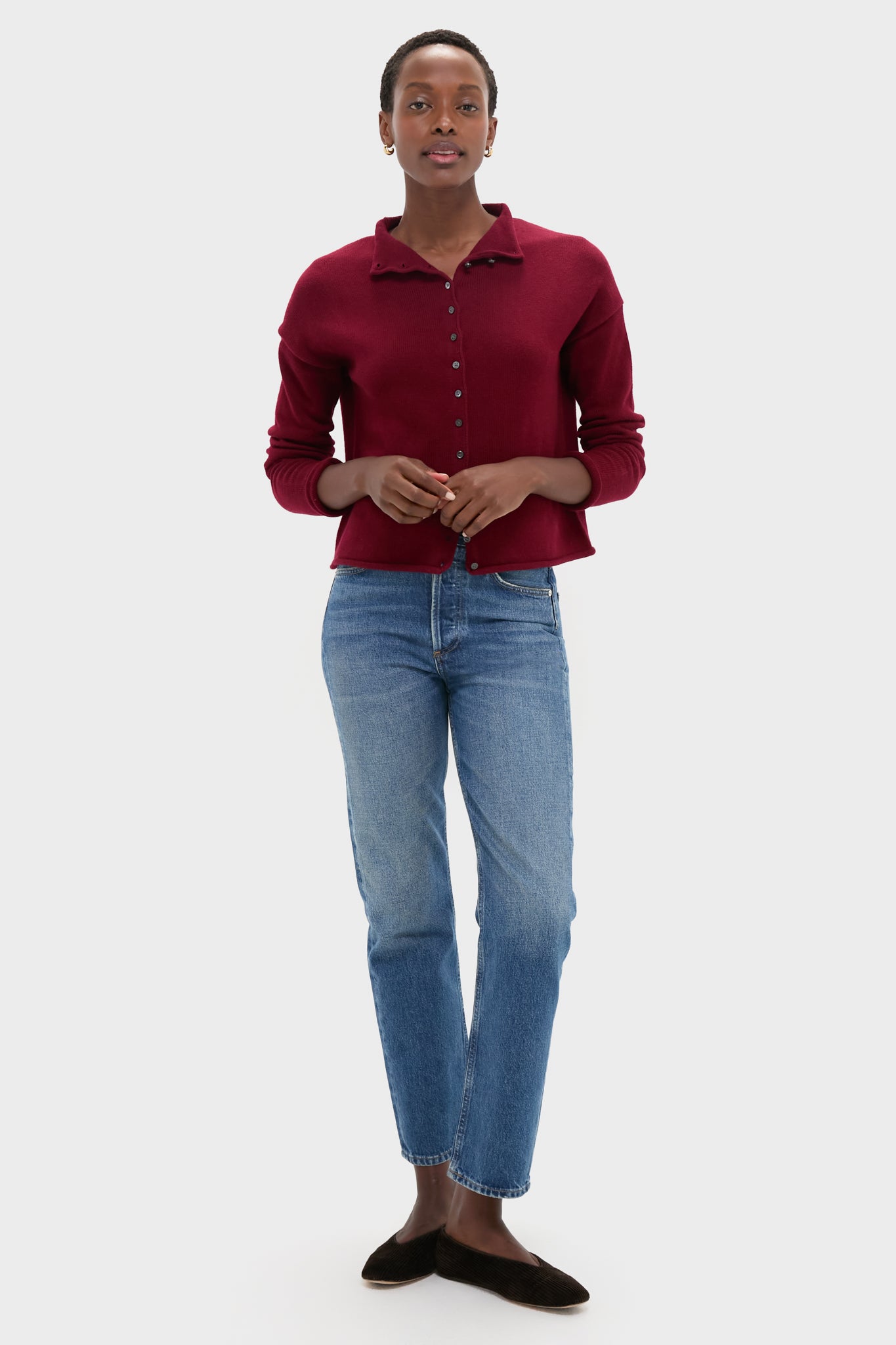 Merlot Taylor Cardigan