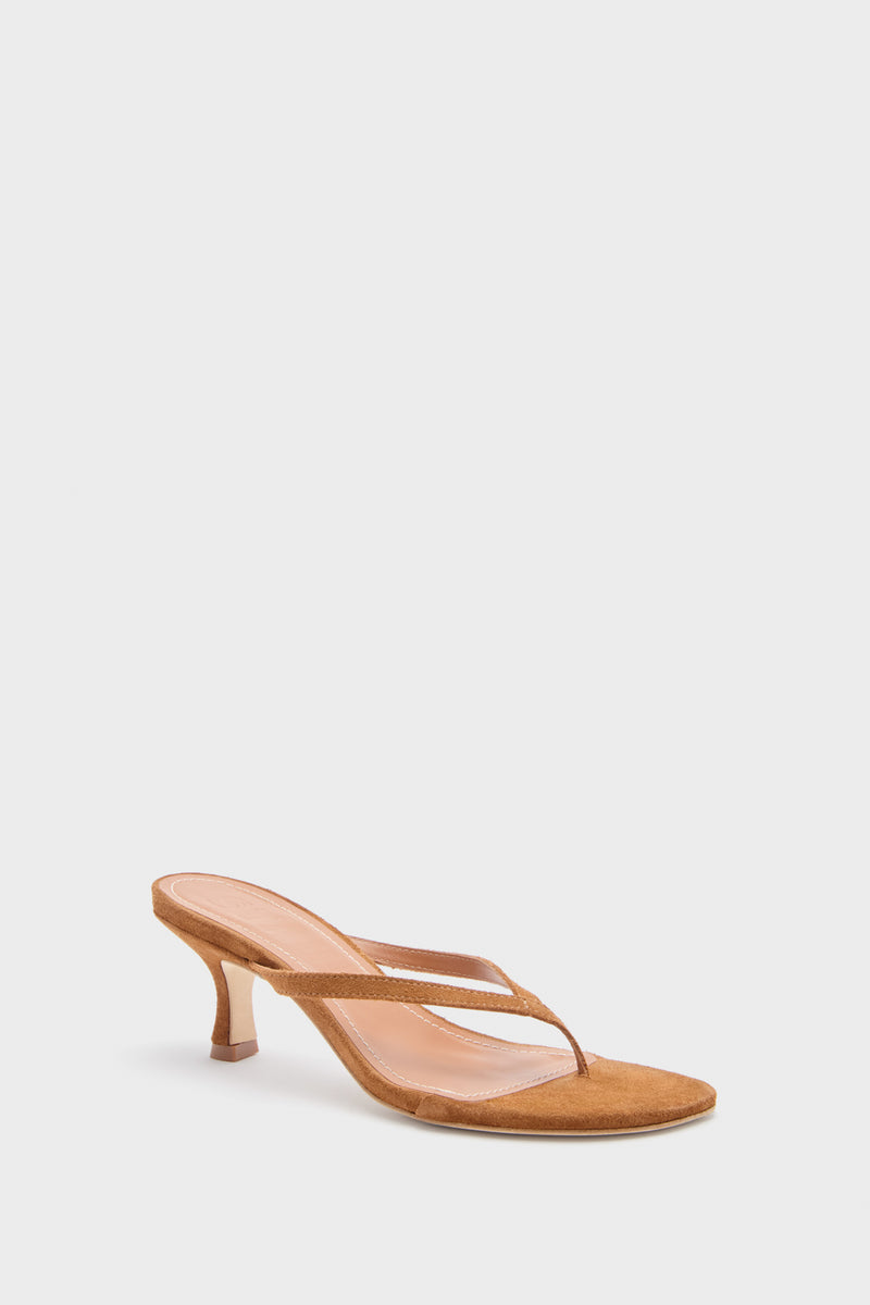 Tan Freja Kitten Heel