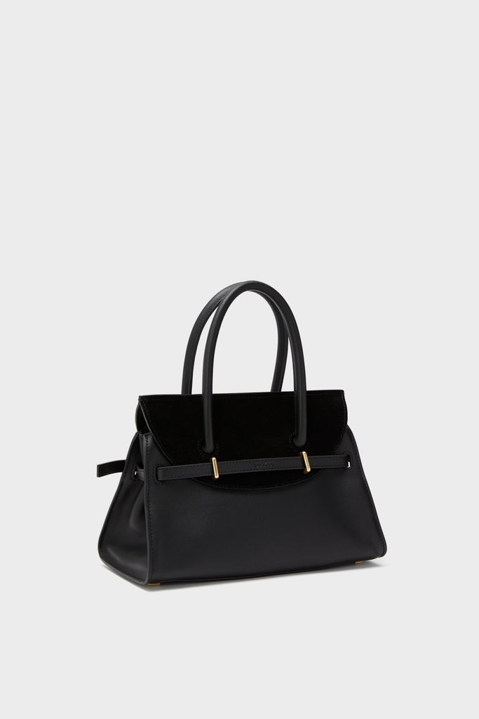 Black River Small Suede Top Handle Bag
