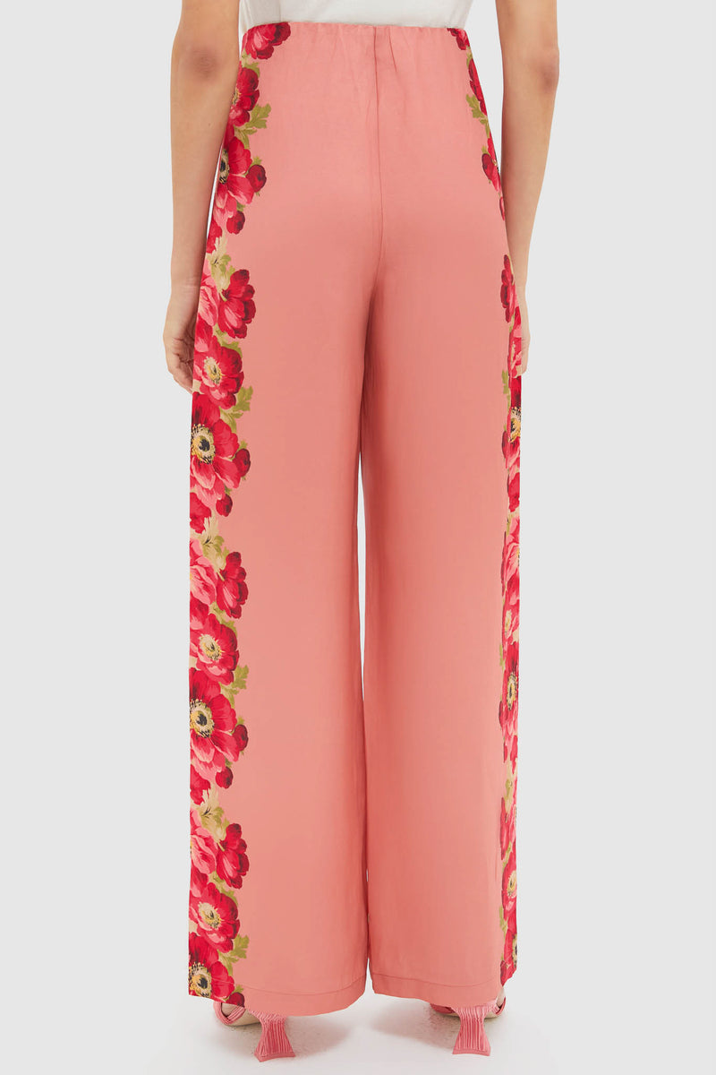 Coral Poppy Pierre Pants