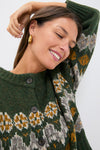 Dark Forest Fairisle Cammie Sweater