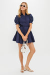 Navy Nara Mini Dress