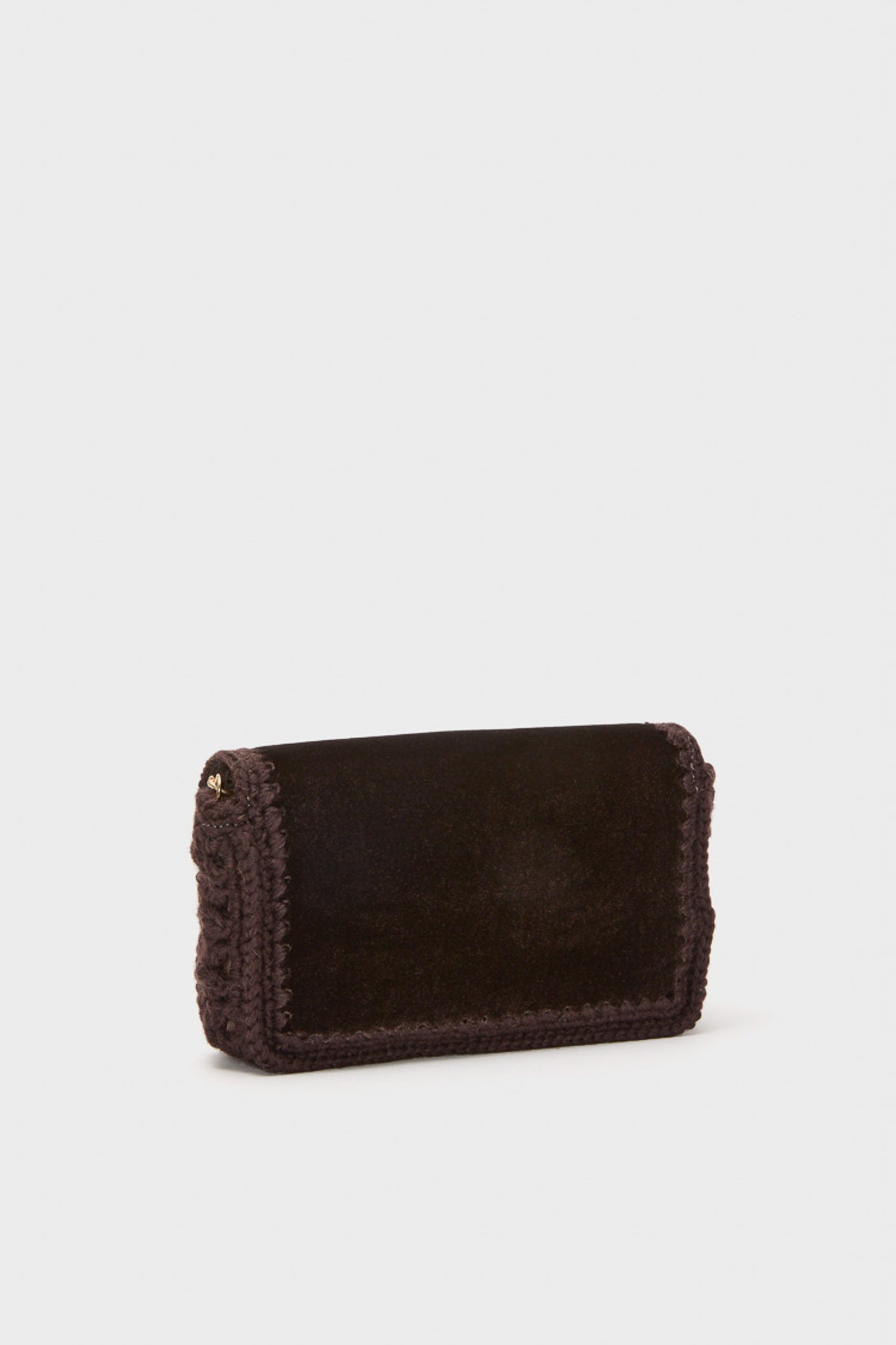 Maroon Velvet Crossbody