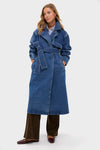 Denim Cillian Trench Coat
