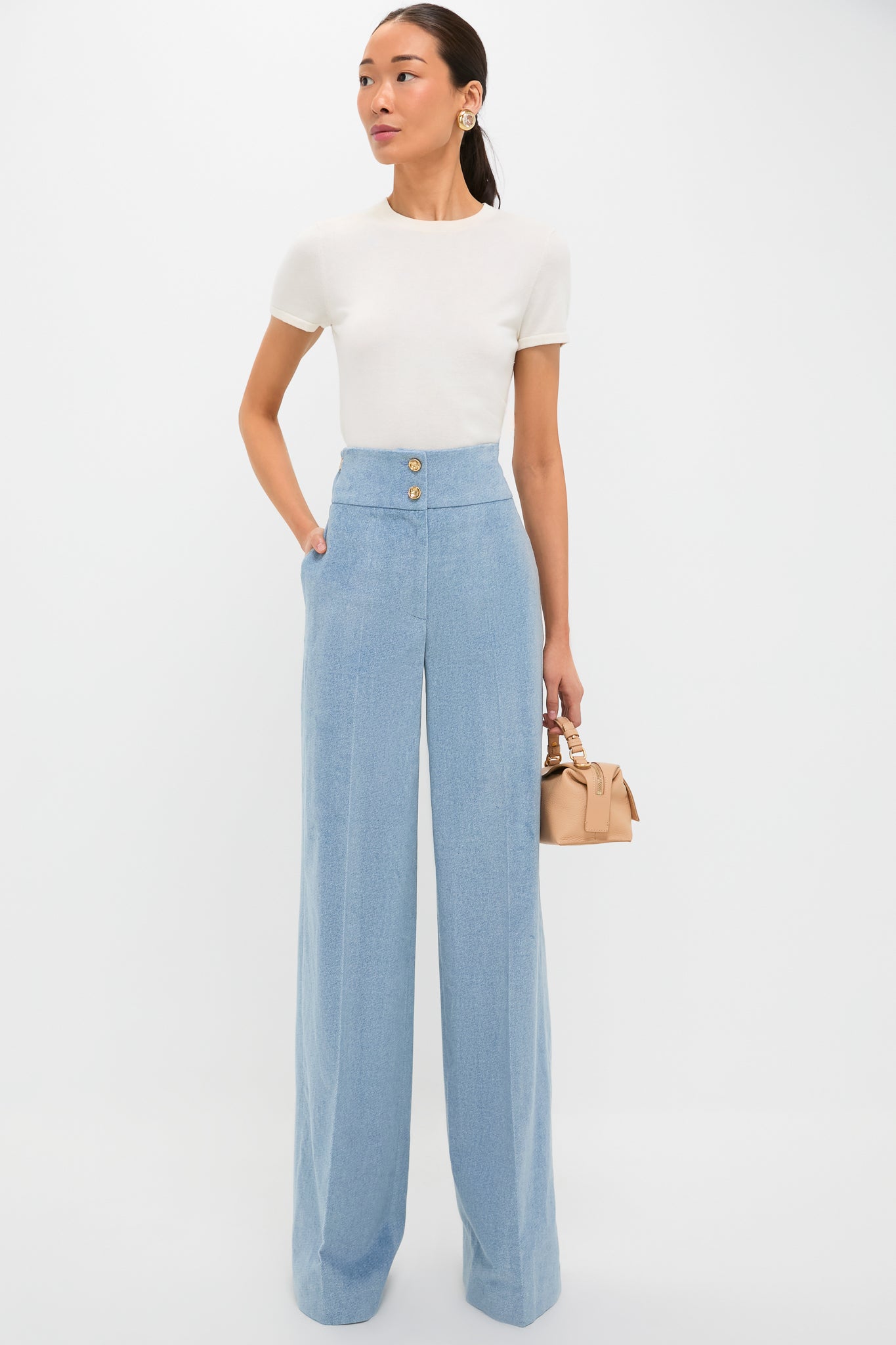 Steel Blue Rudy Pants | Altuzarra
