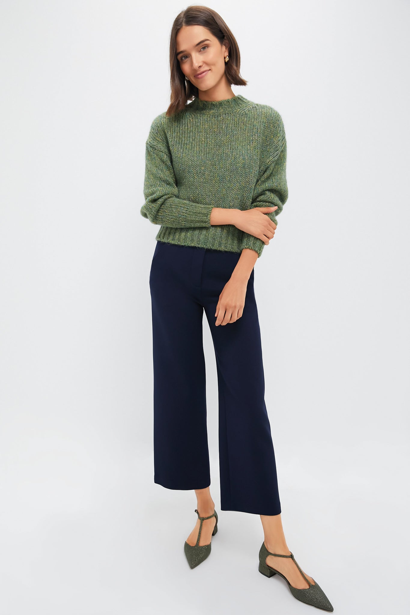 Navy Brixton Pant