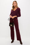 Burgundy Corduroy Camden Pant