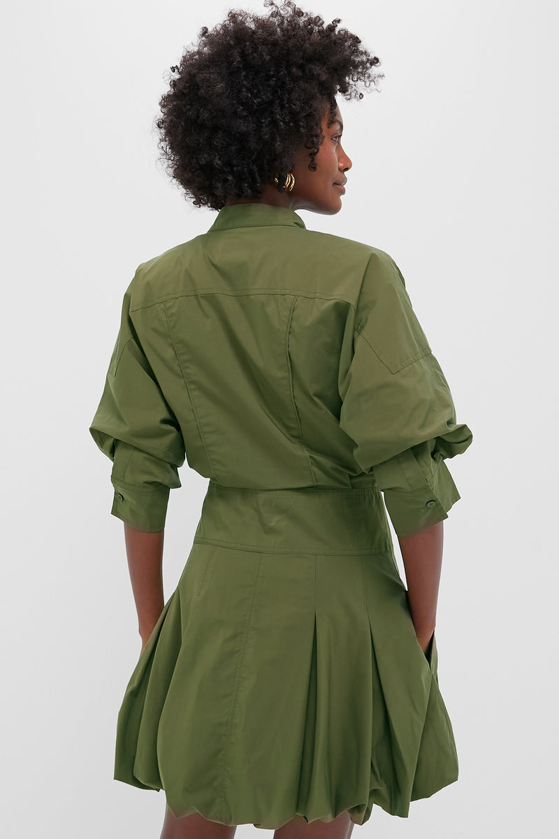 Olive Effie Bubble Mini Dress