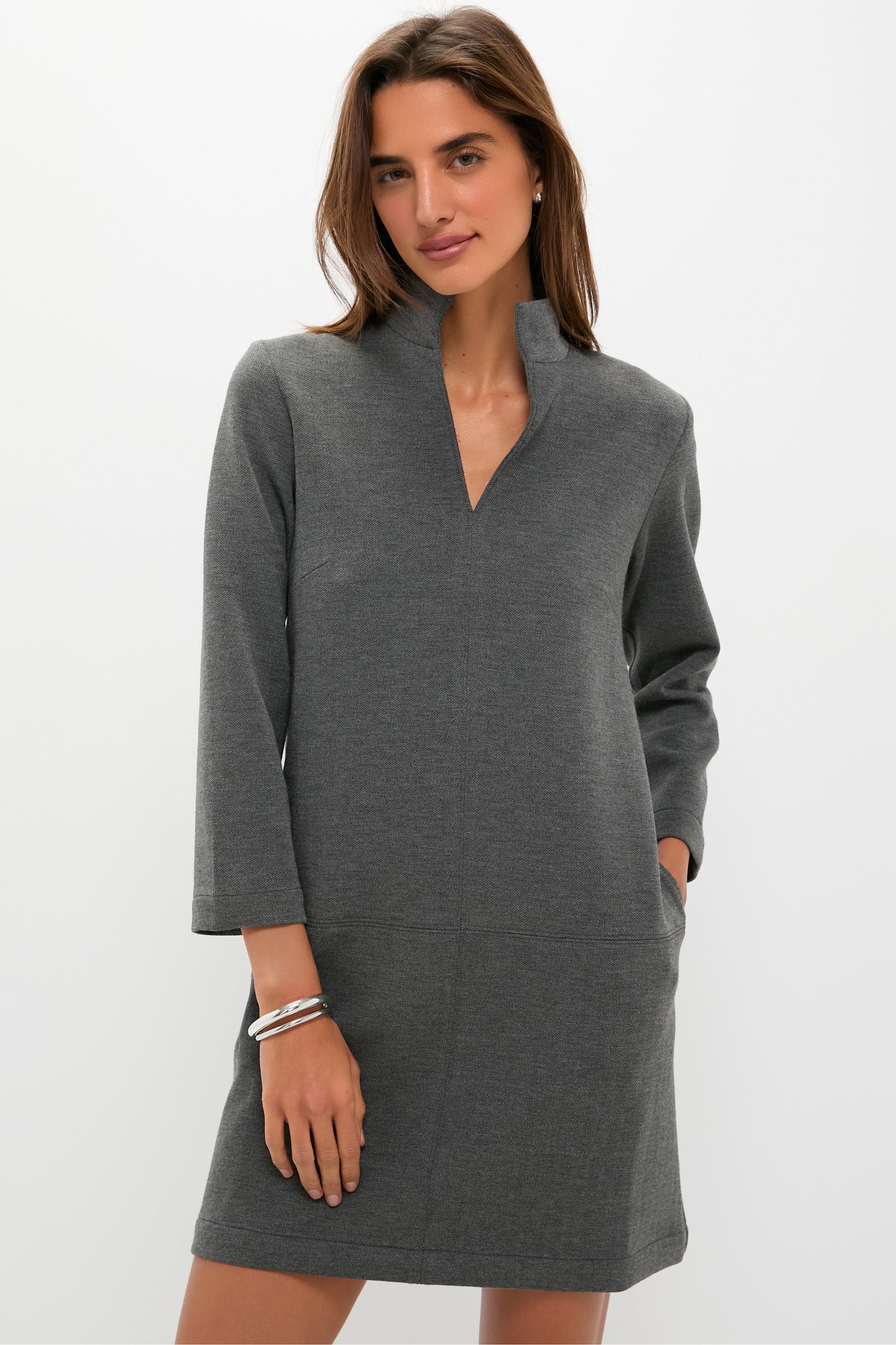 Charcoal Clifton Dress