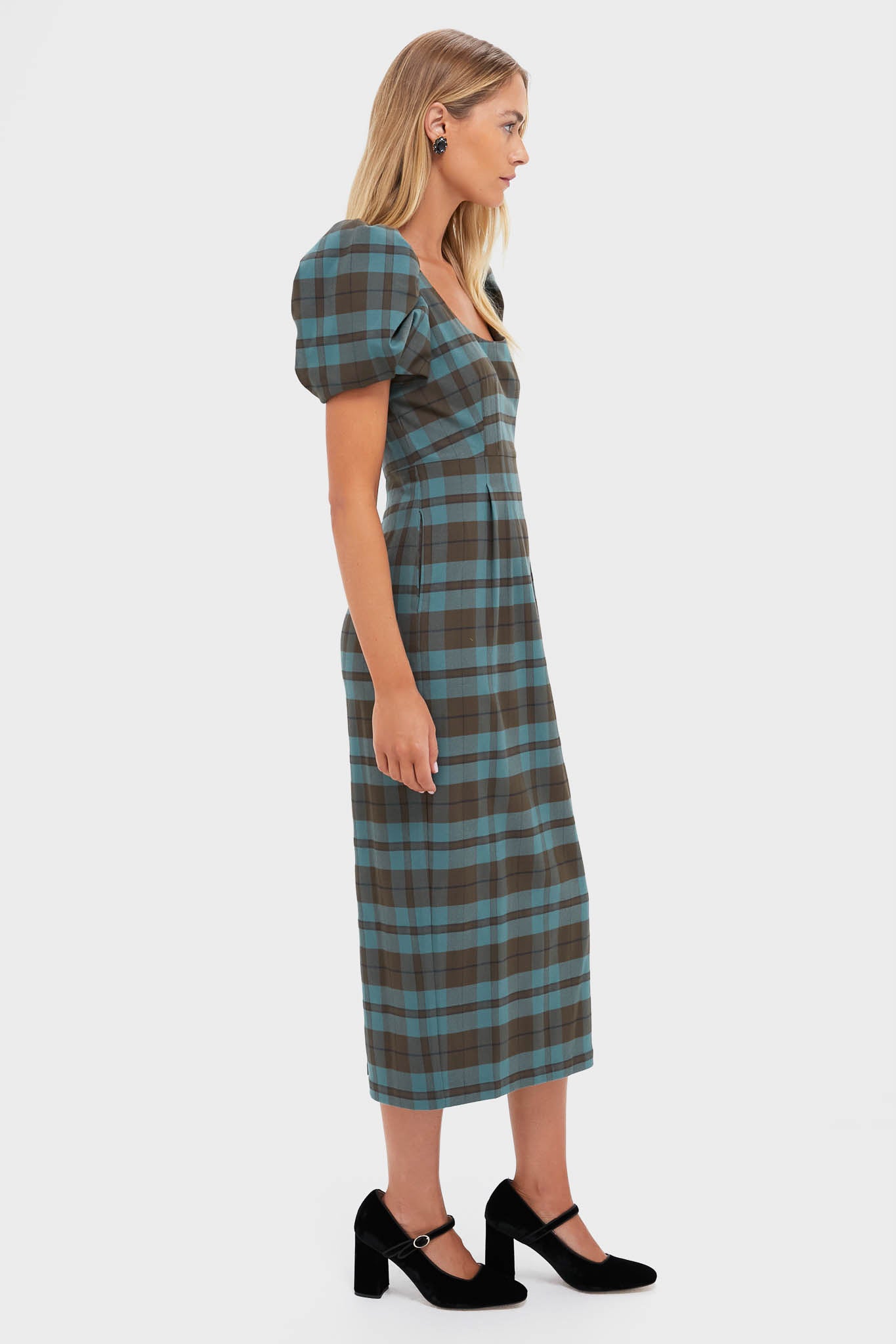 Isle of Skye Plaid Alexandra Dress
