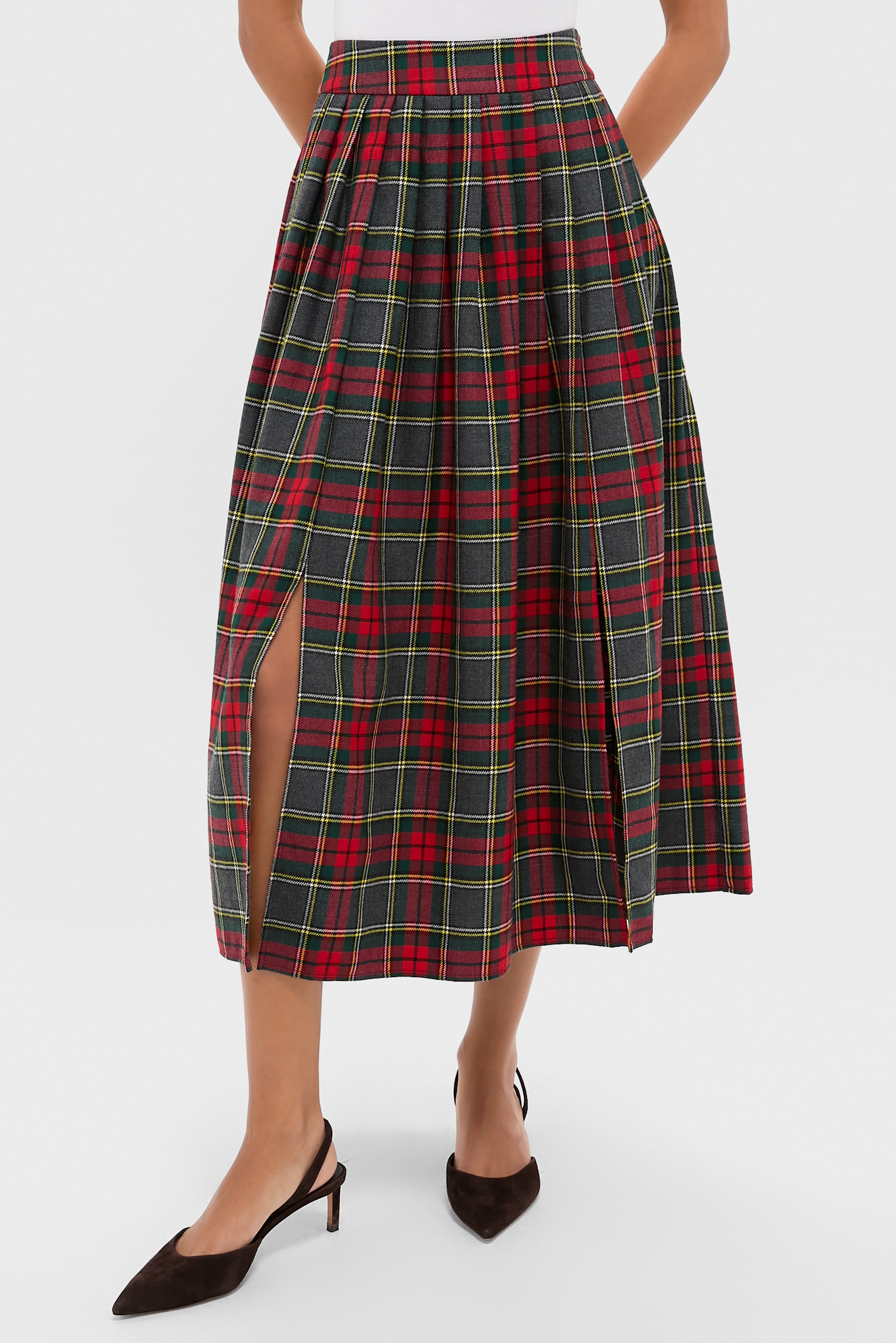 Bemelmans Plaid Dominic Skirt | Hunter Bell