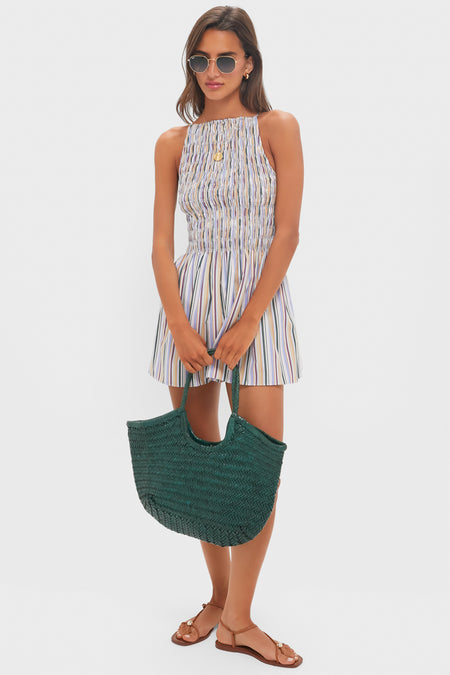 Sifnos Stripe Laia Mini Dress