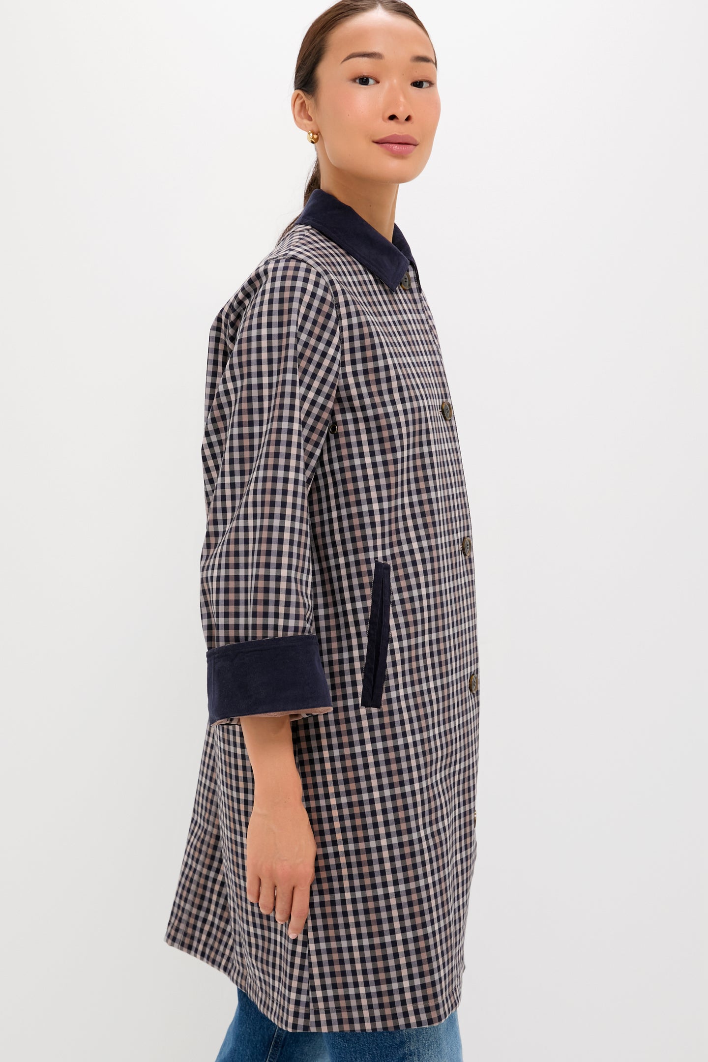 English Check London Raincoat