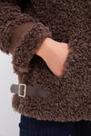 Brown Sherpa Giulia Jacket