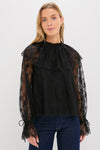 Black Cadandra Lace Blouse