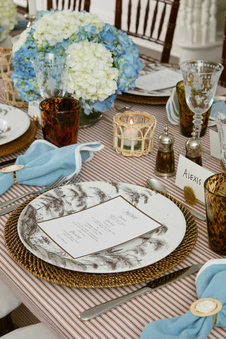 Country Estate Flint Dinner Plate Main House