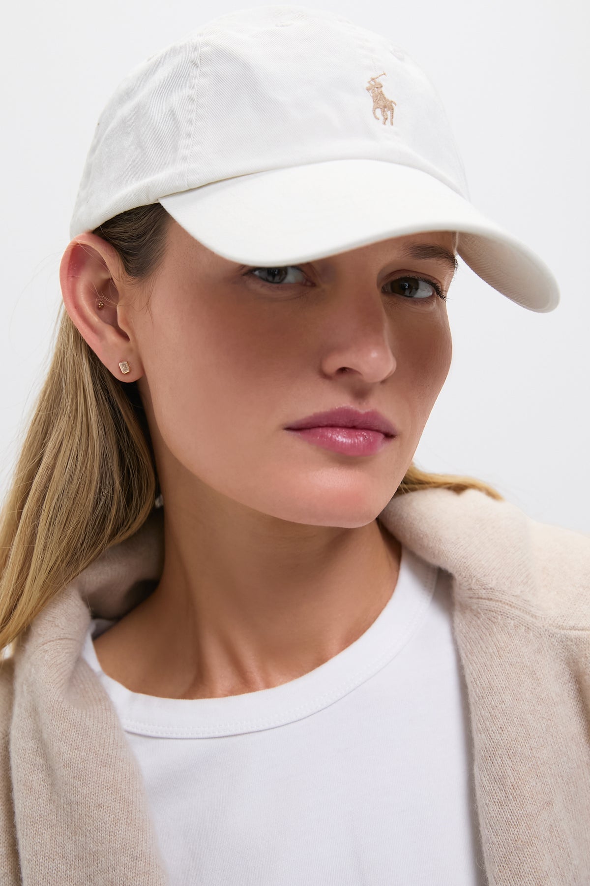 Parchment Cream Sport Cap