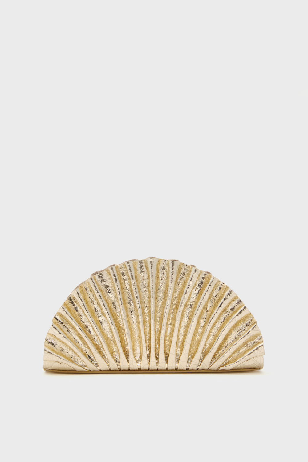 Bright Brass Mini Nala Clutch