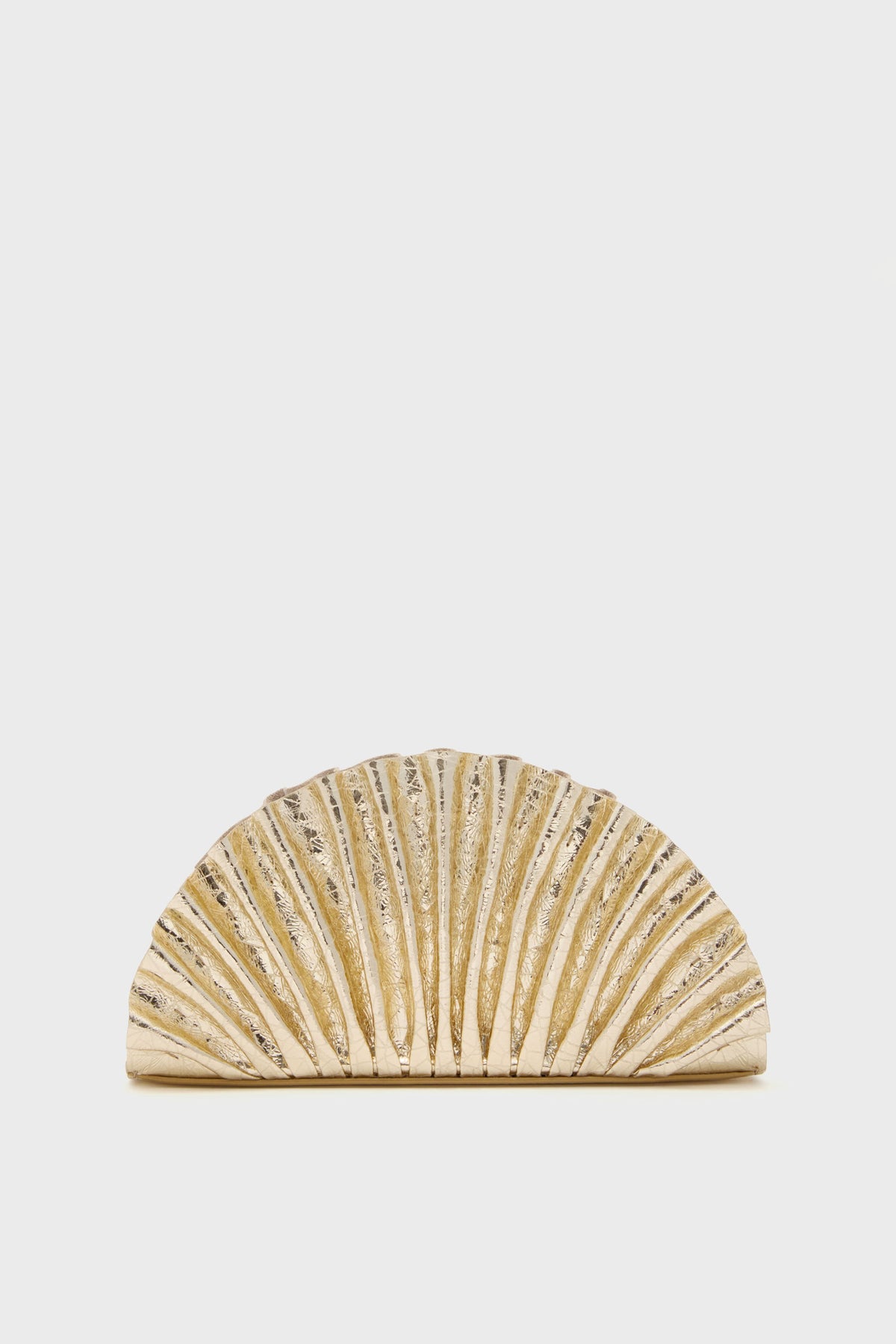 Bright Brass Mini Nala Clutch