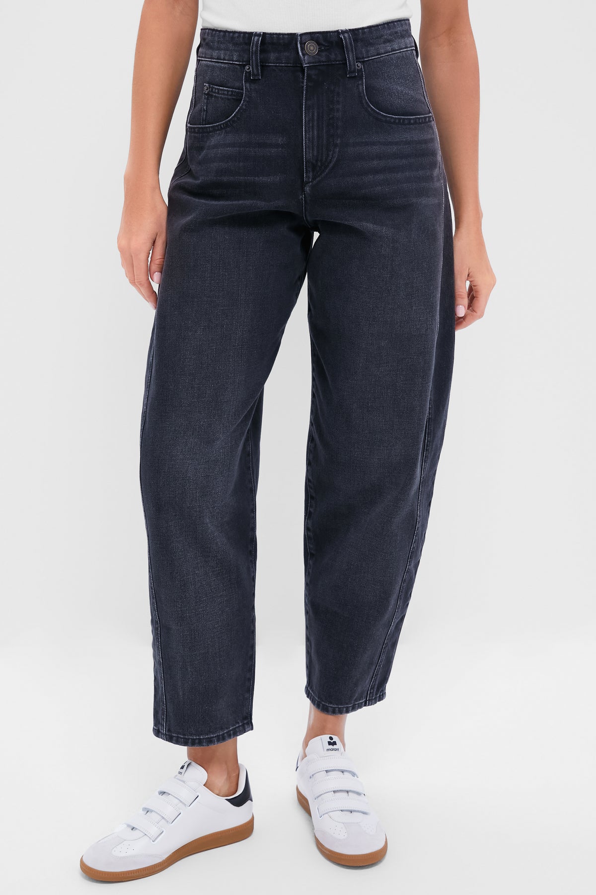 Faded Black Oriane Jeans