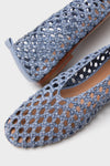 Blue Woven Ballerina
