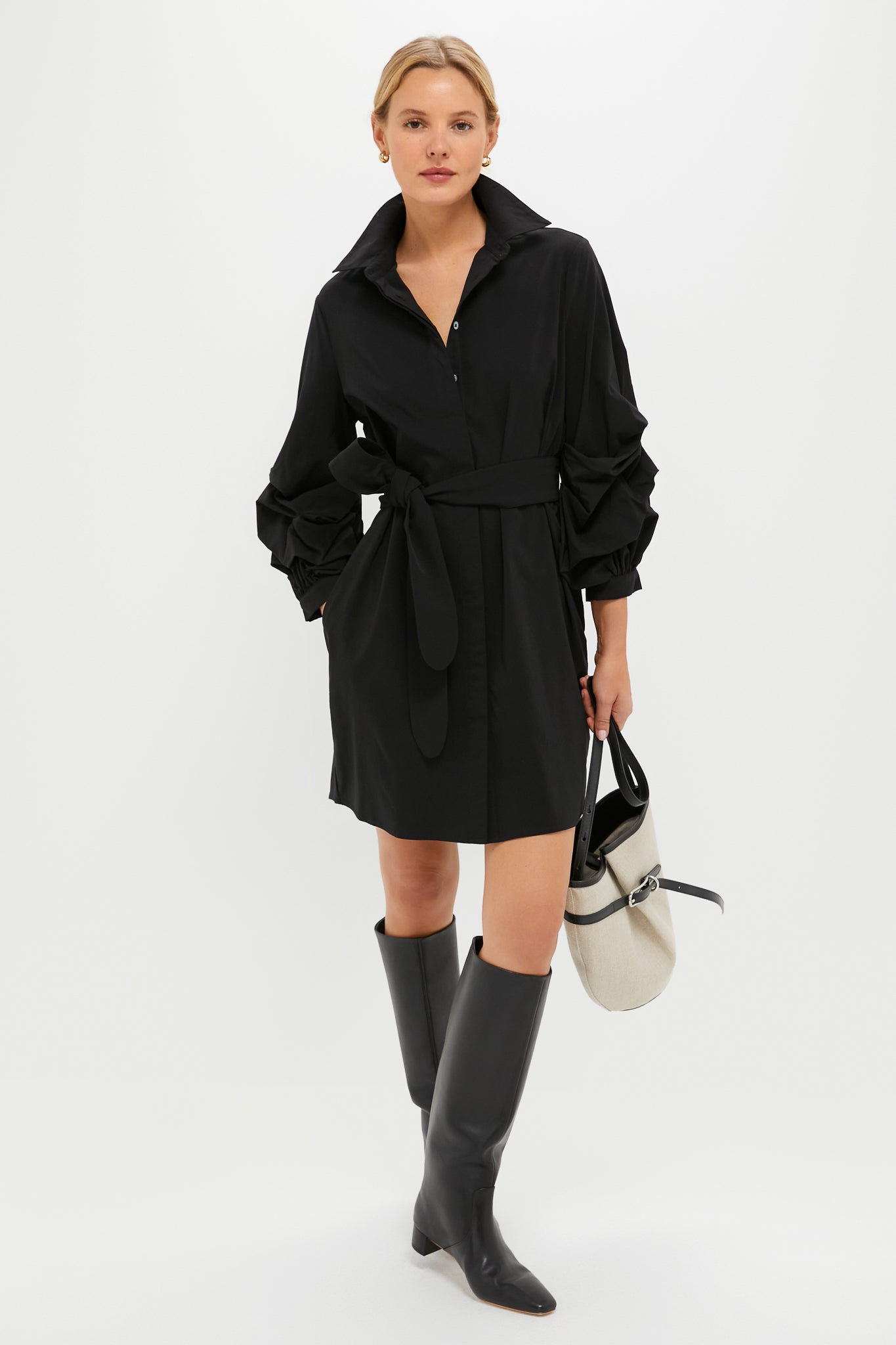 Black Soft Calf Indy Boots | Loeffler Randall