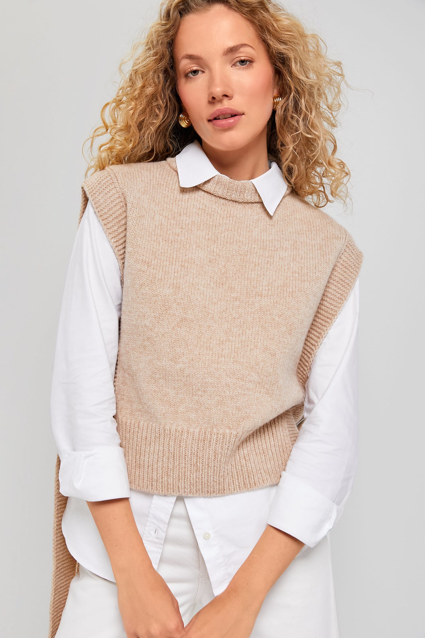 Camel Kalvos Vest | The Knotty Ones