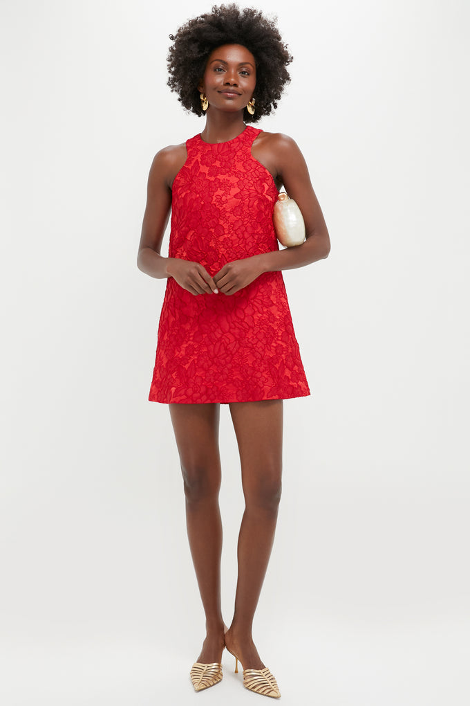 Peony Racer Mini Dress