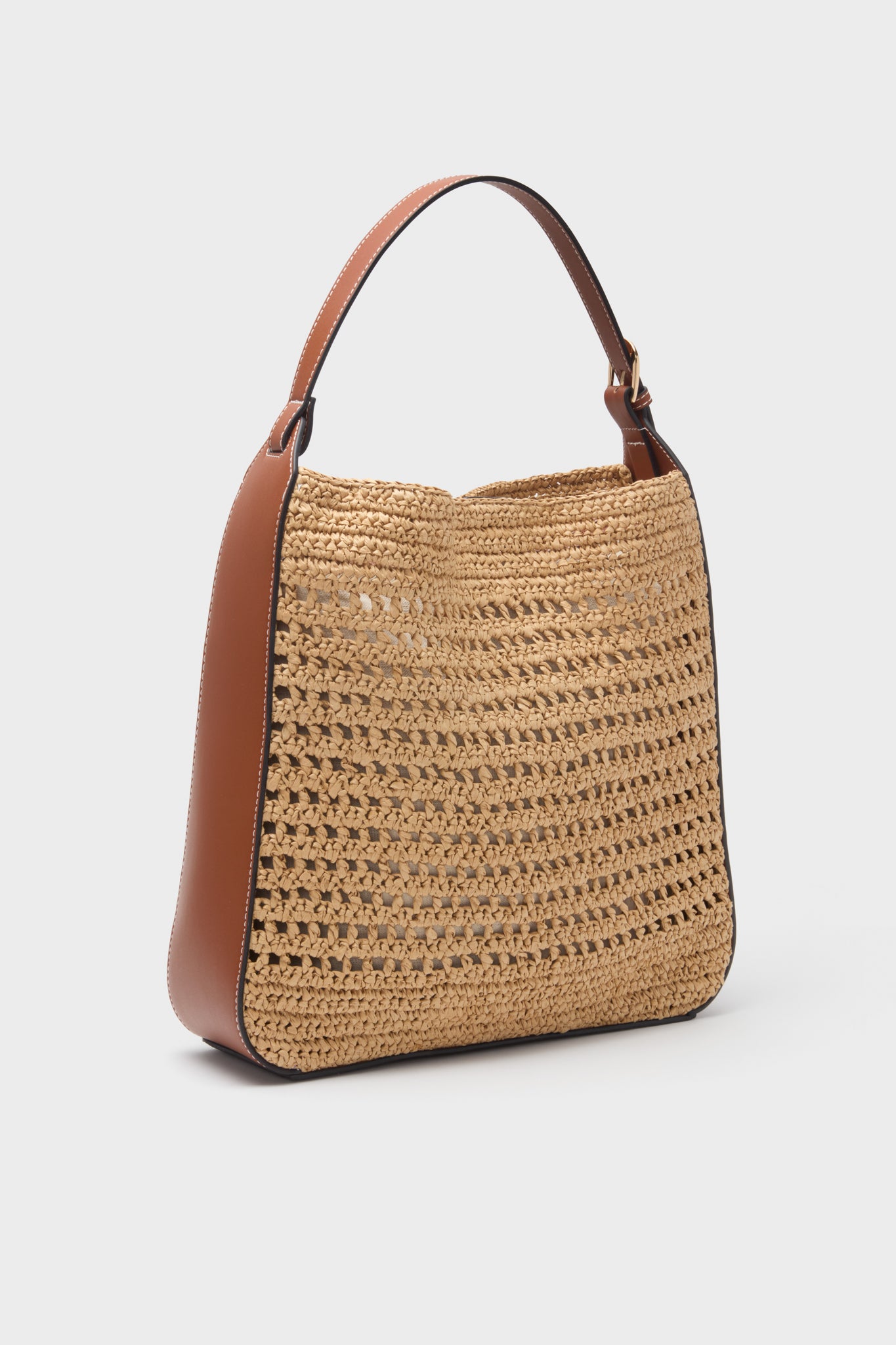 Tan Natural Savannah Hobo