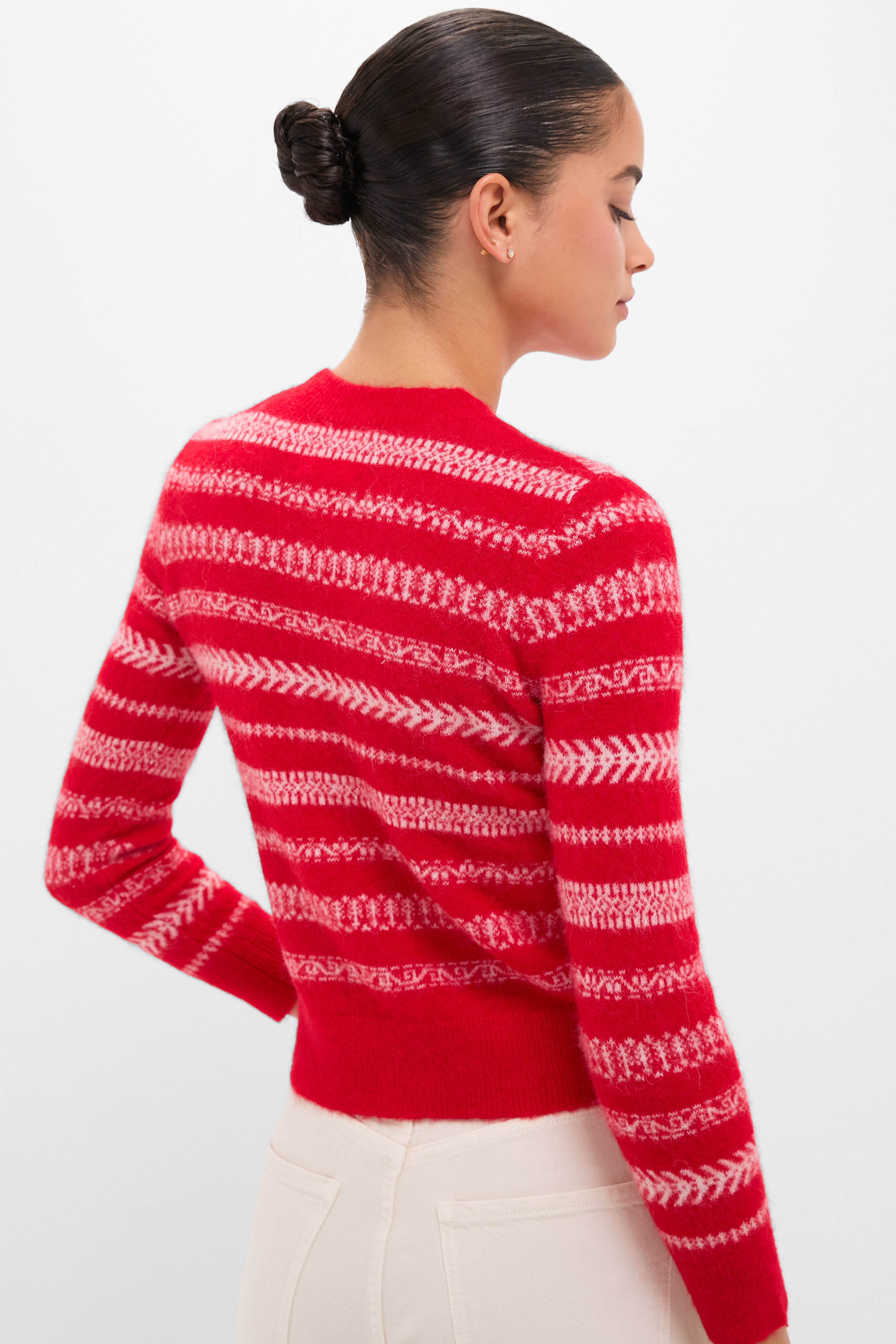 Red Amity Sweater