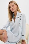 Pale Blue Cutout Dawson Tunic