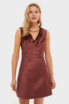 Chocolate Velvet Mercer Dress
