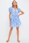 Blue Passion Aria Hunan Short Dress