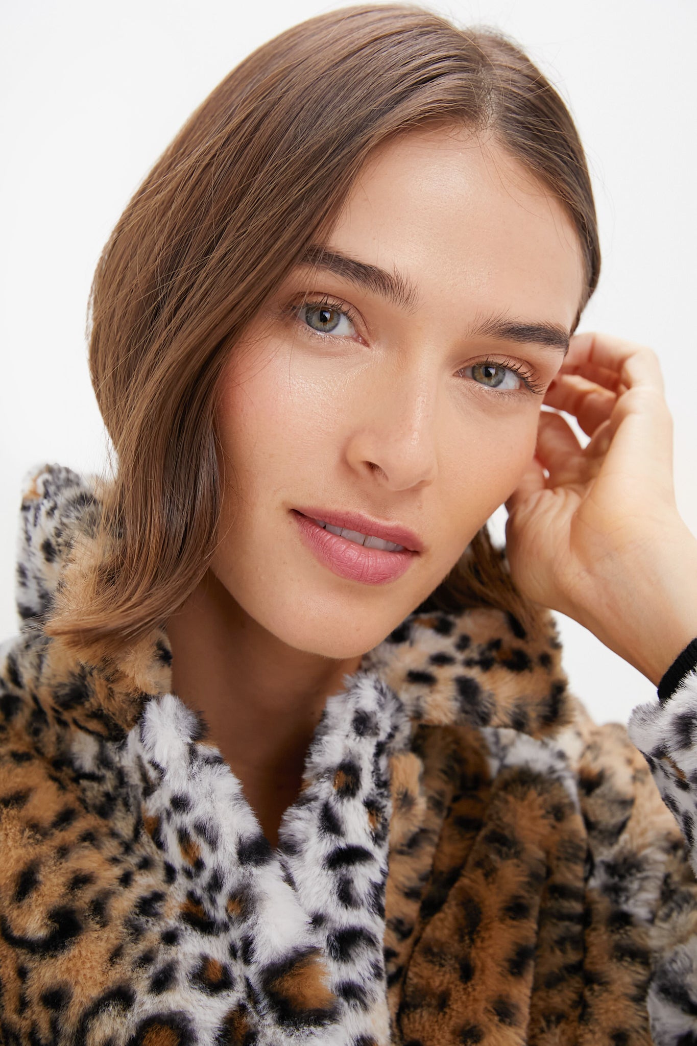 Leopard Fur Adriana Coat | Tuckernuck