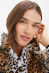 Leopard Fur Adriana Coat