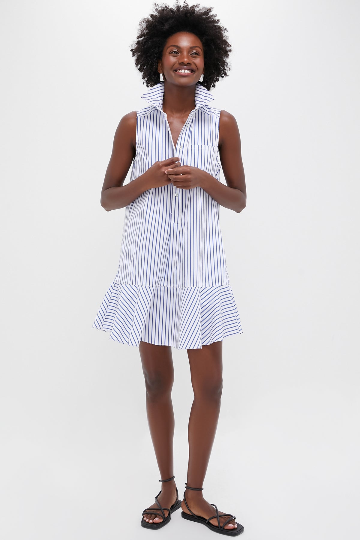 Sullivan Dress Blue Stripe