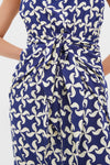 Pinwheel Print Maxi Dress